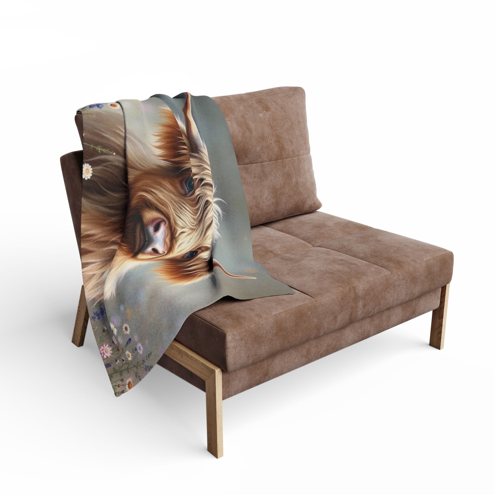 Baby Highland Cow Blanket