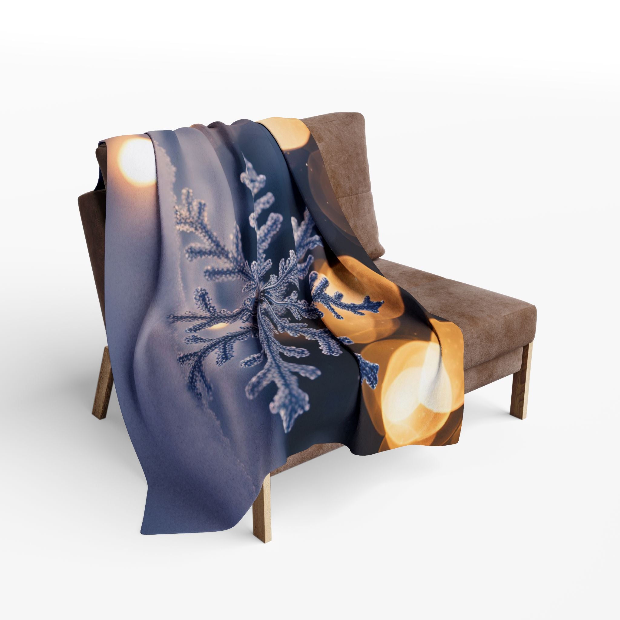 Winter Snowflake Blanket