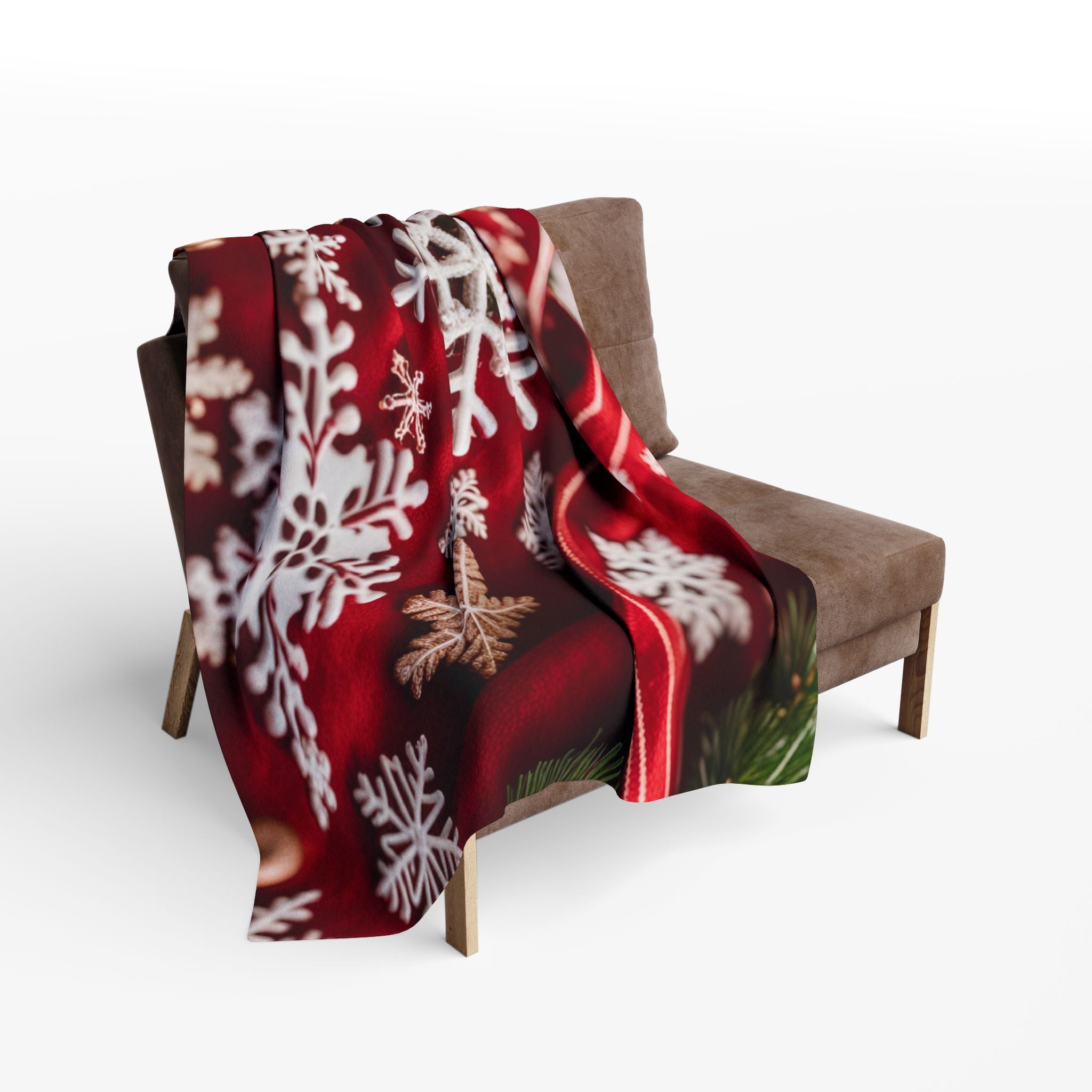 Cosy Snowkflake Winter Blanket