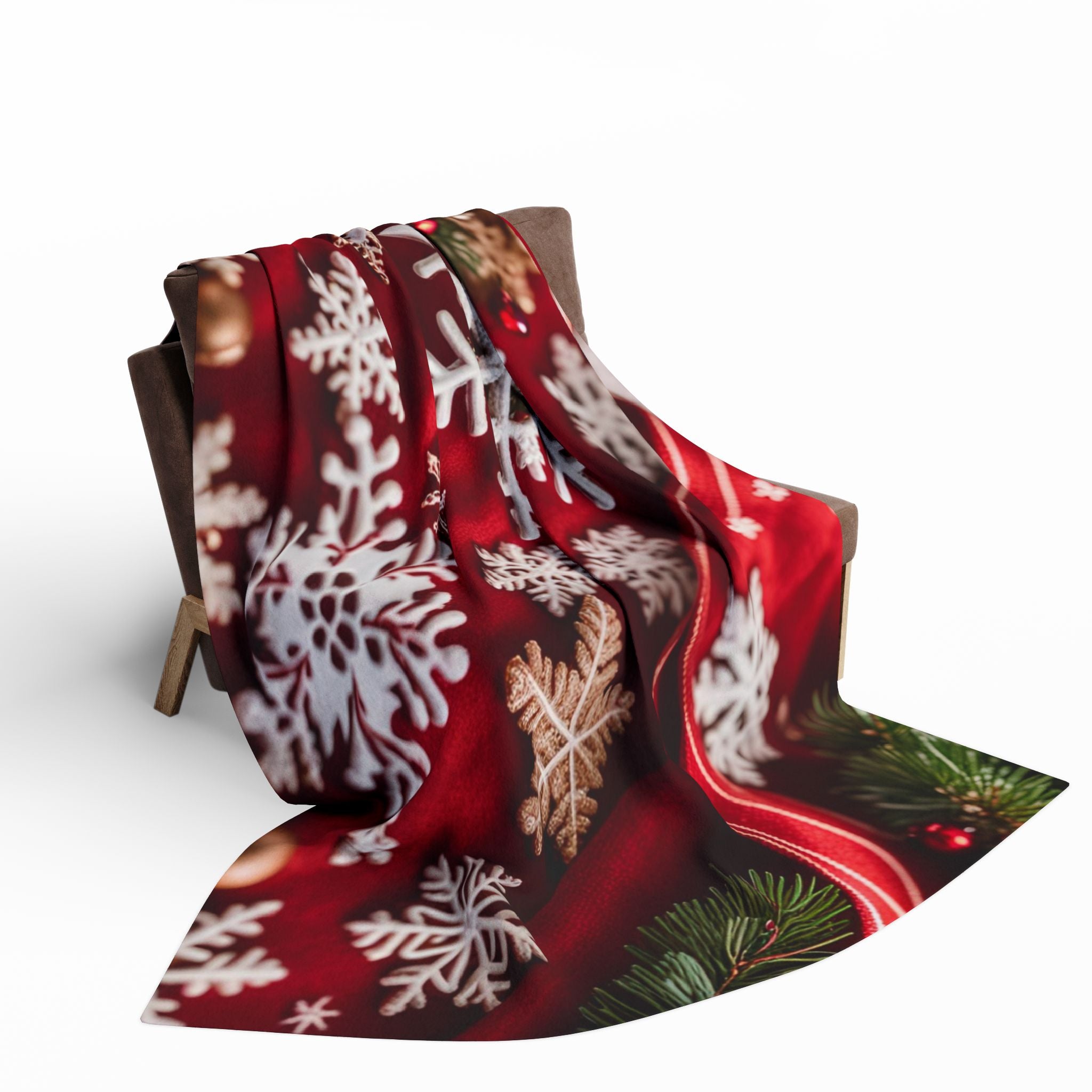 Cosy Snowkflake Winter Blanket