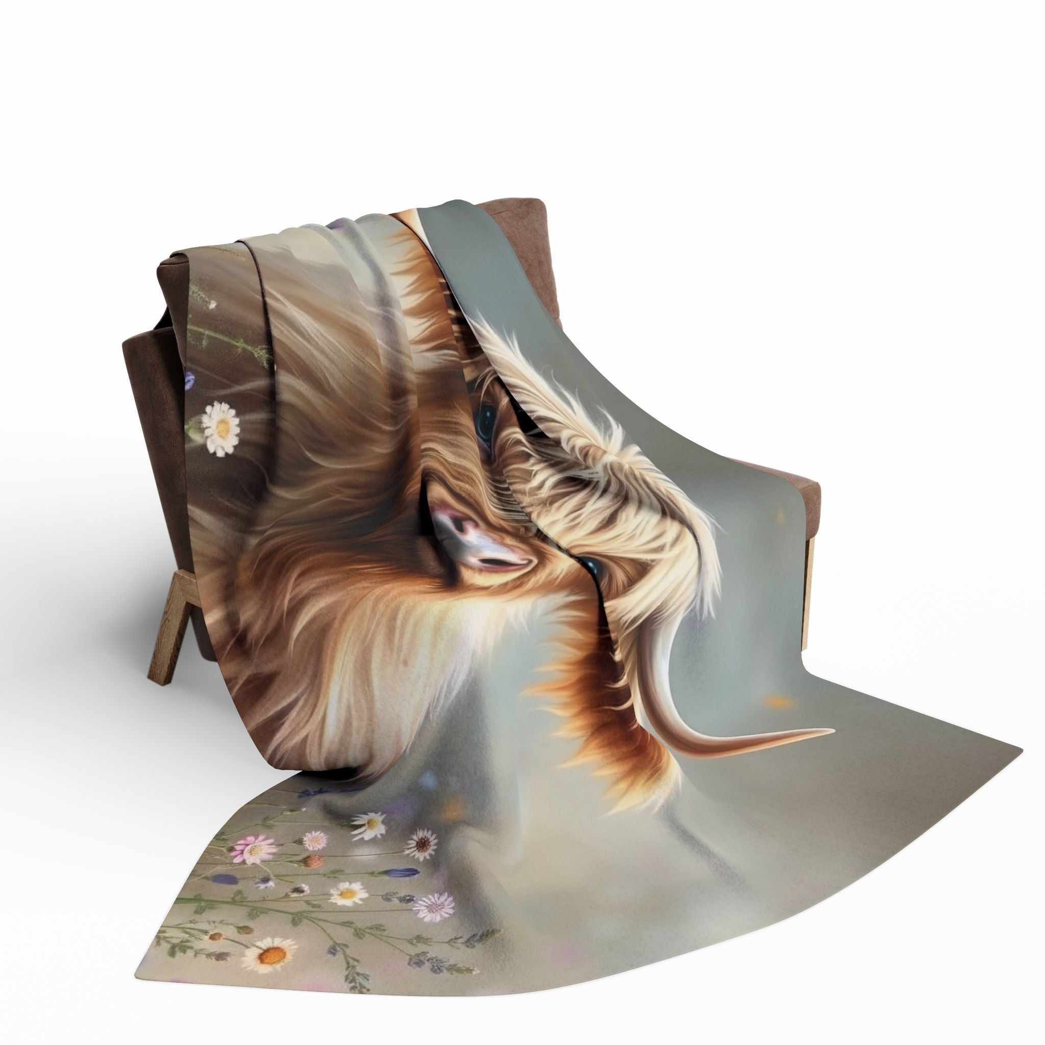 Baby Highland Cow Blanket