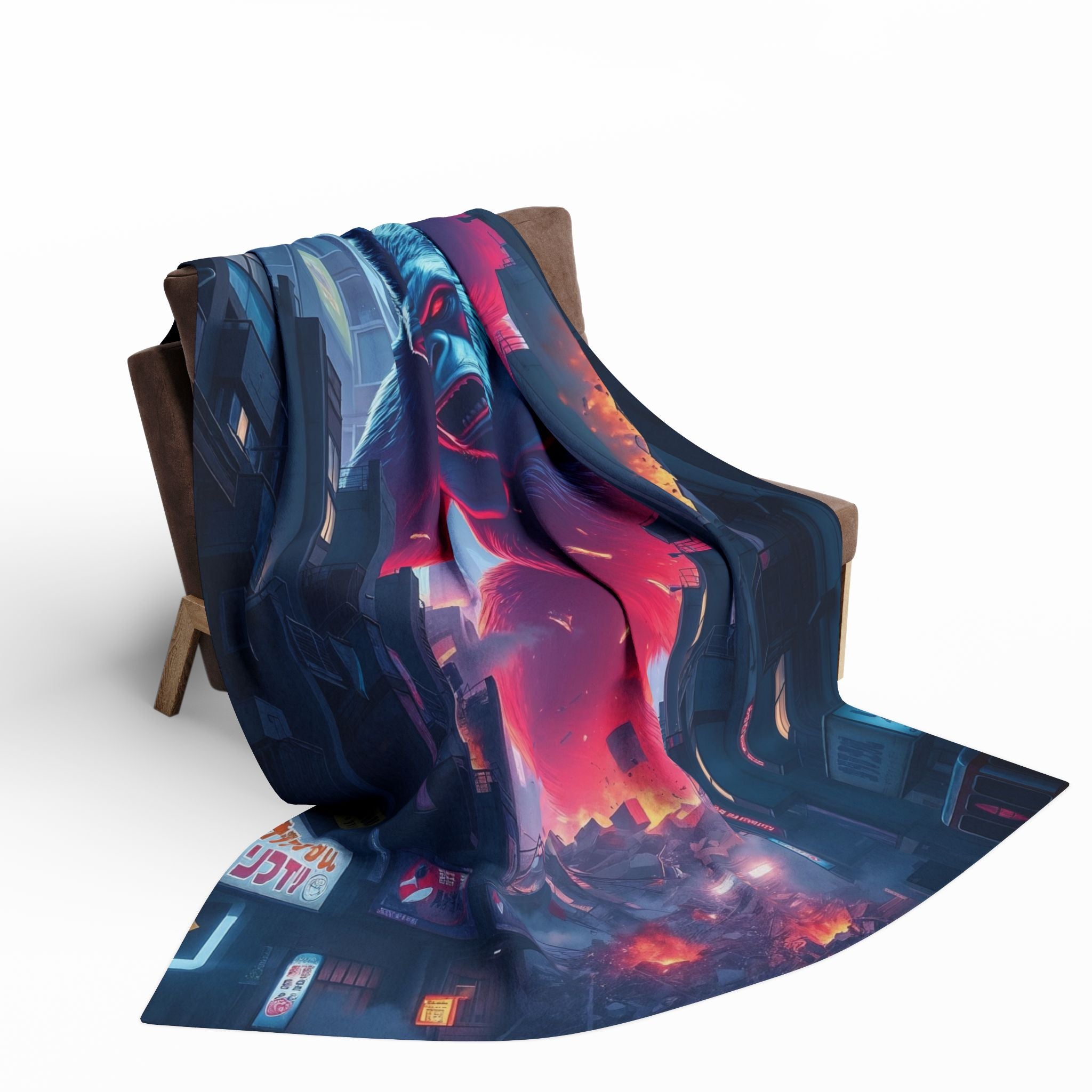 Angry Ape Downtown Blanket