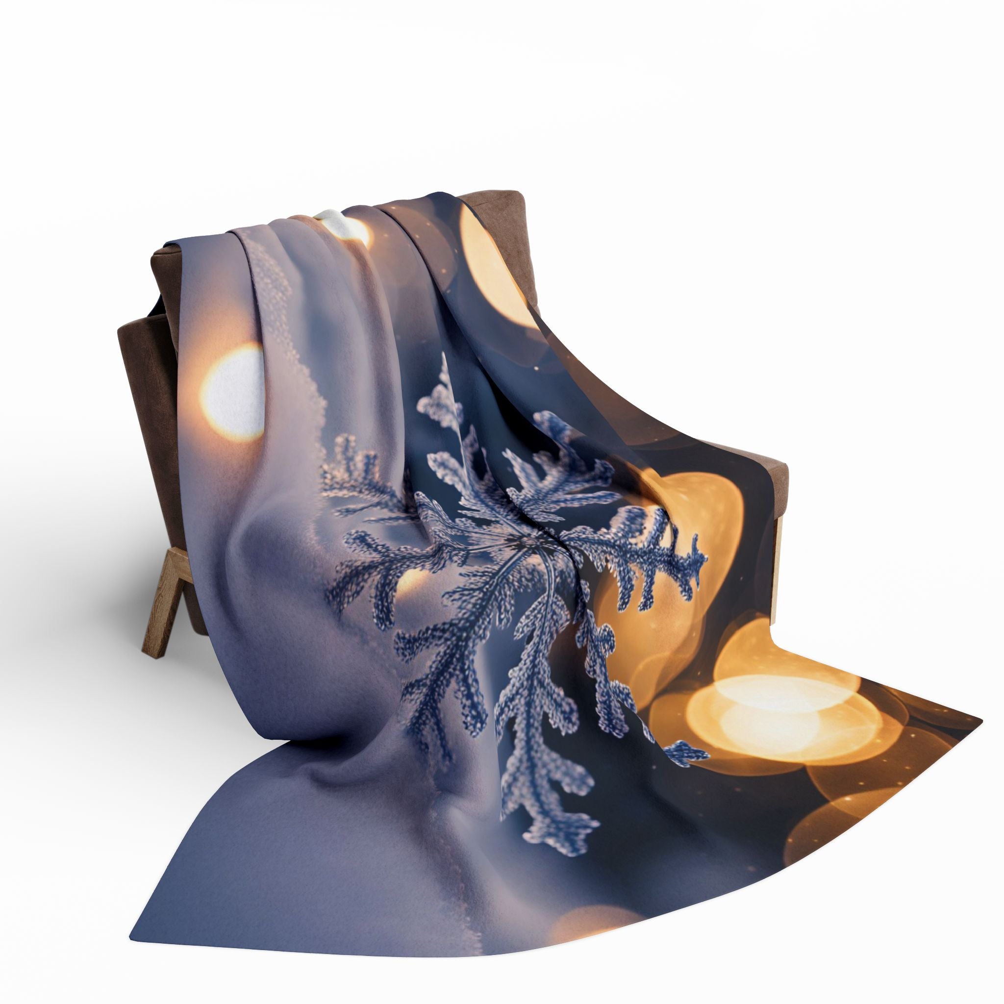 Winter Snowflake Blanket