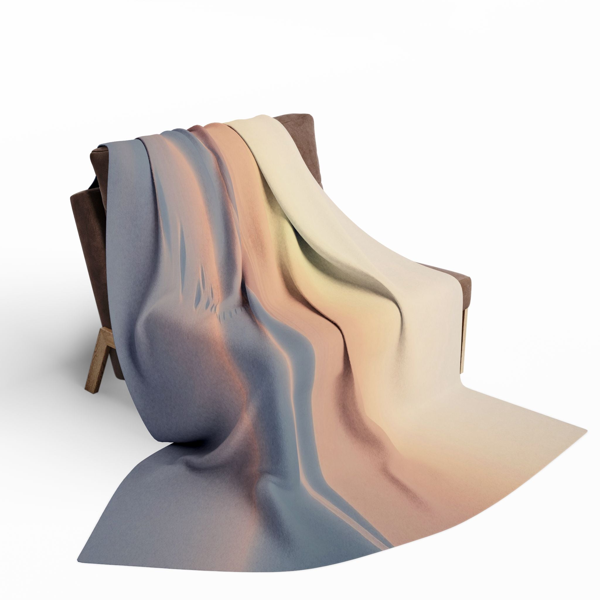 Tranquil White Sand Beach Blanket