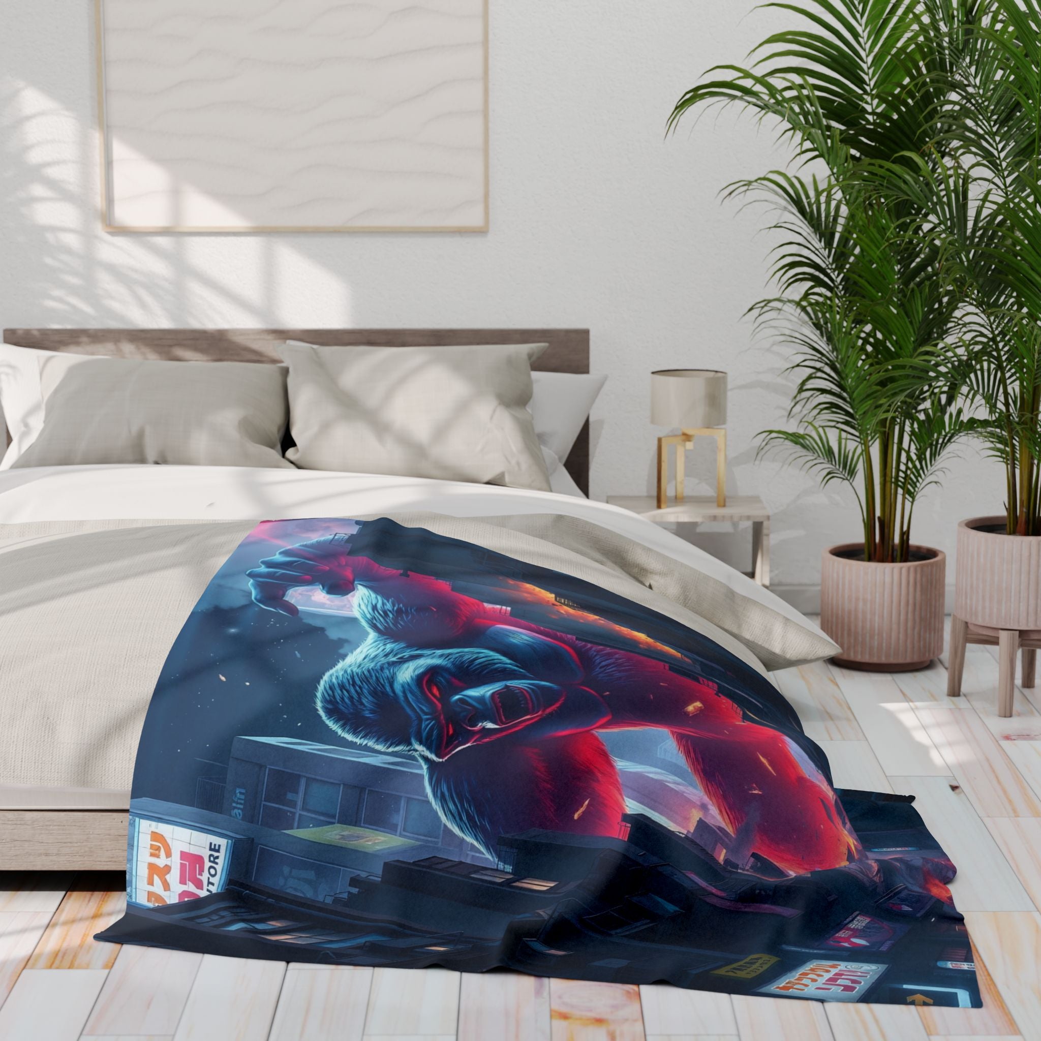 Angry Ape Downtown Blanket