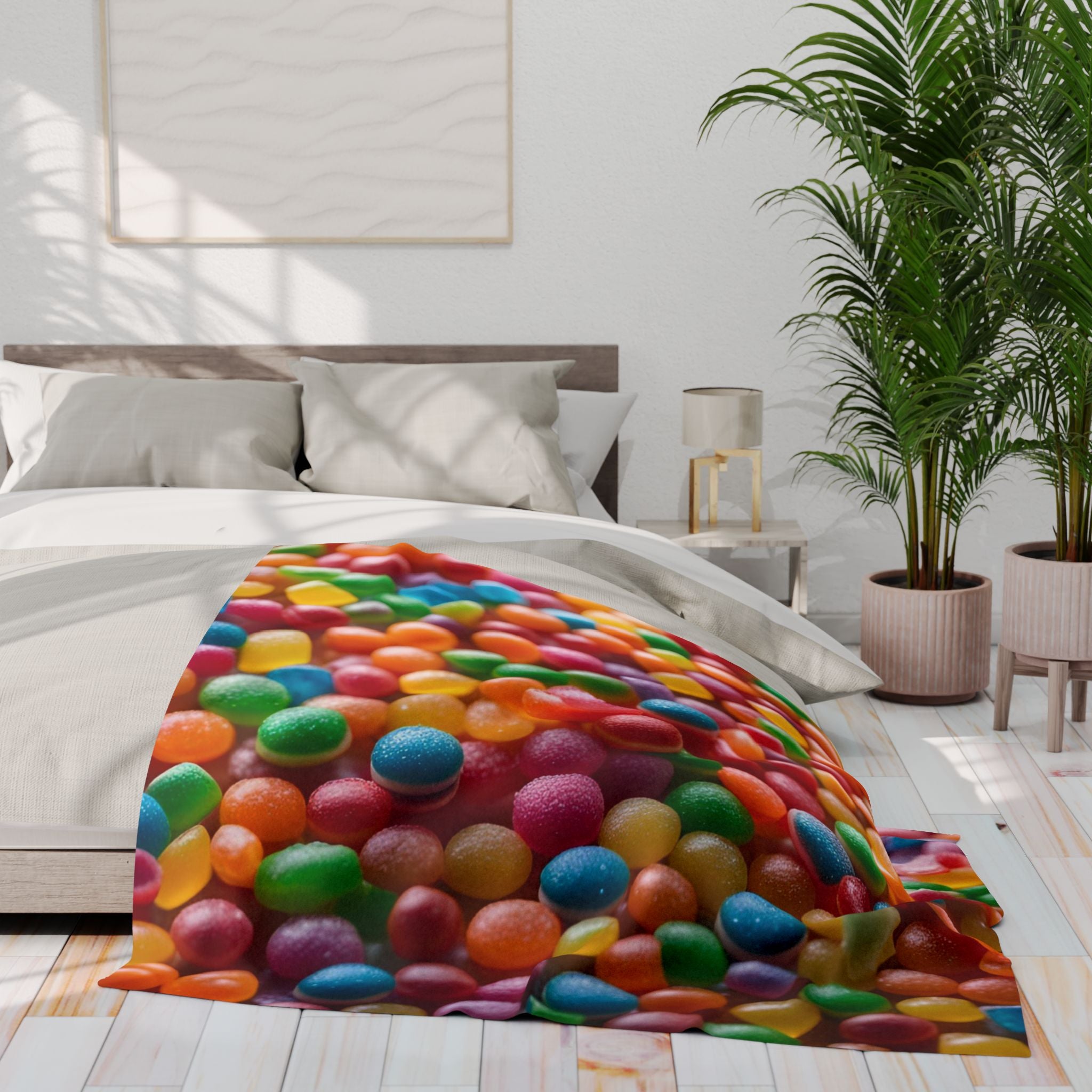 Sweet Treats Candies Blanket