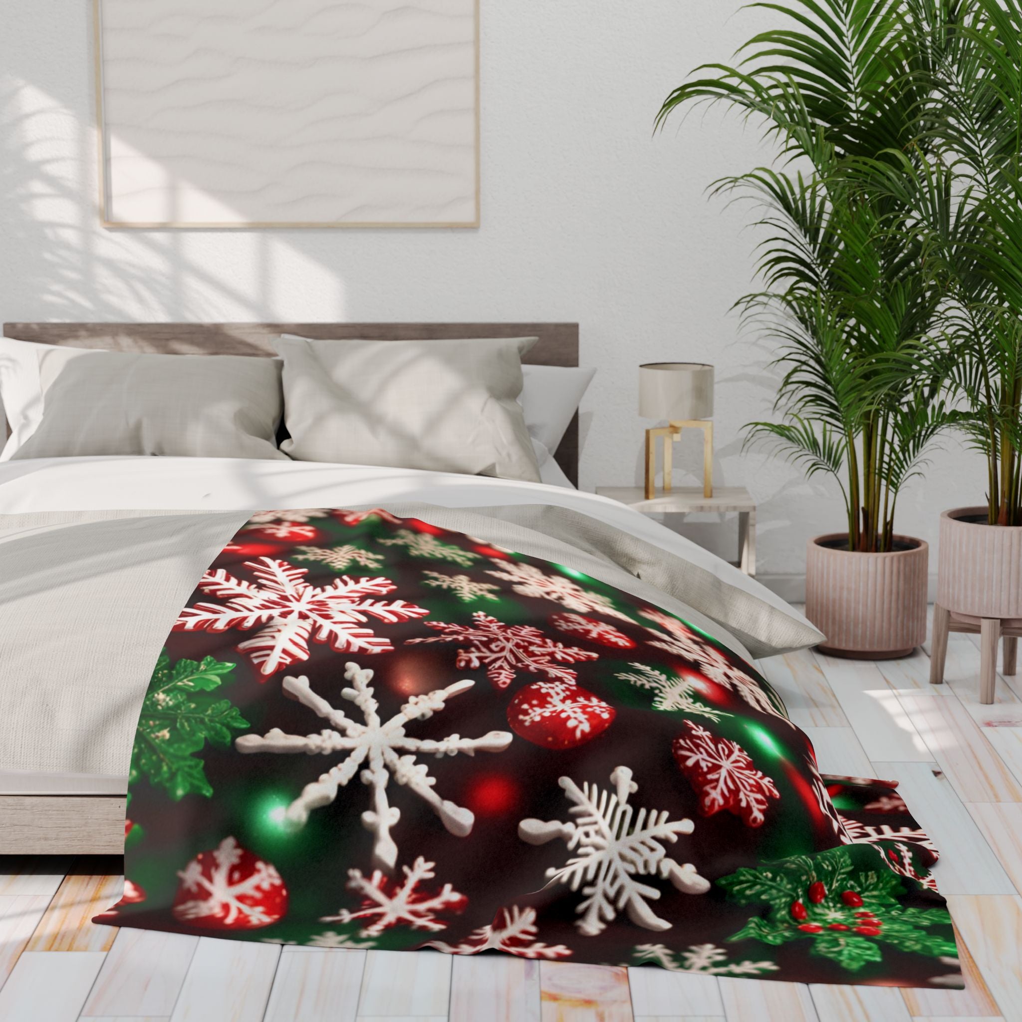 Snowflake Pattern Blanket