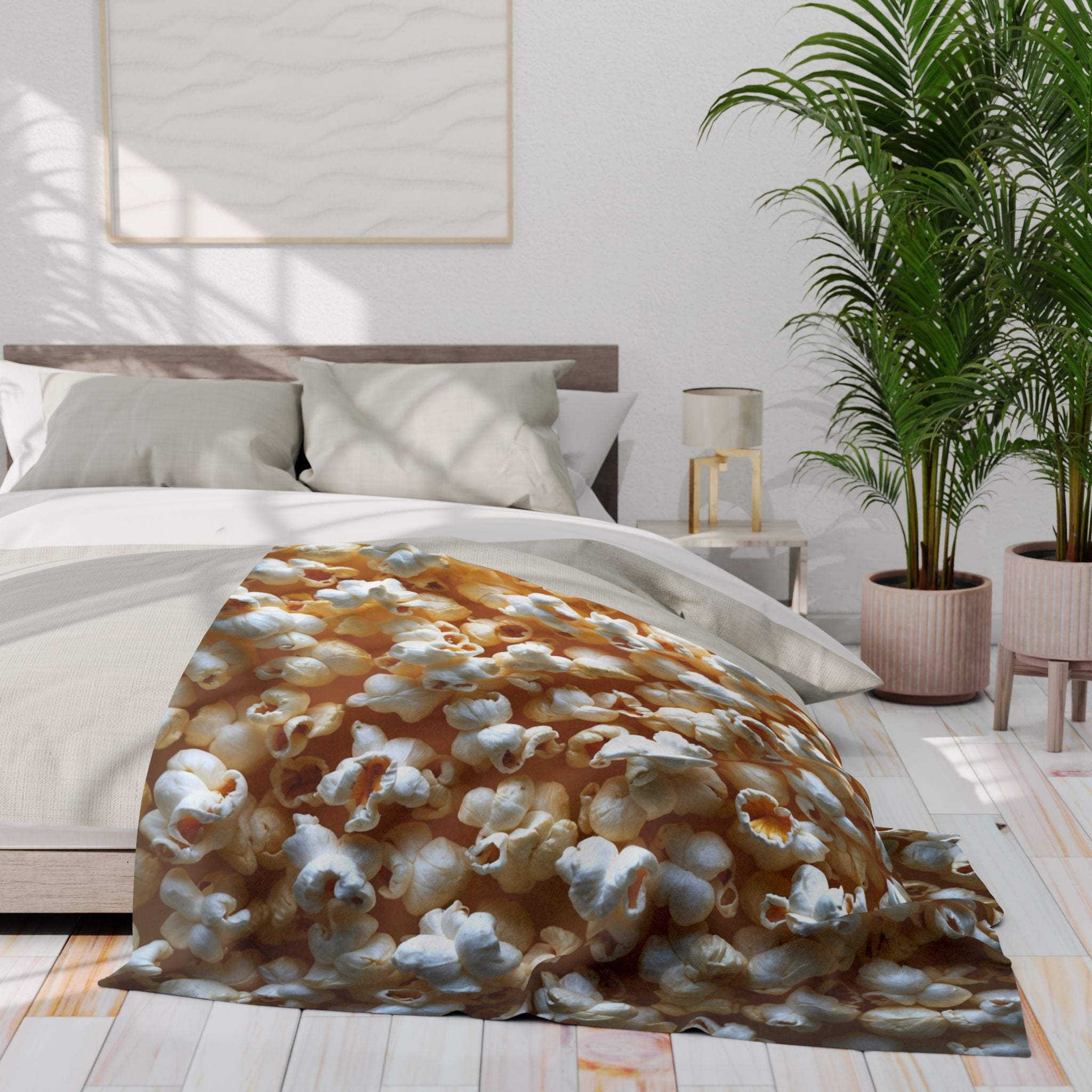 Movie Time Popcorn Blanket