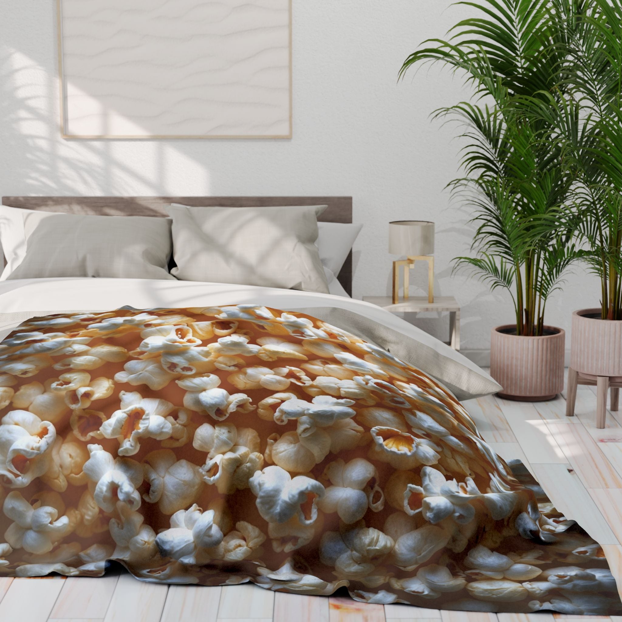 Movie Time Popcorn Blanket