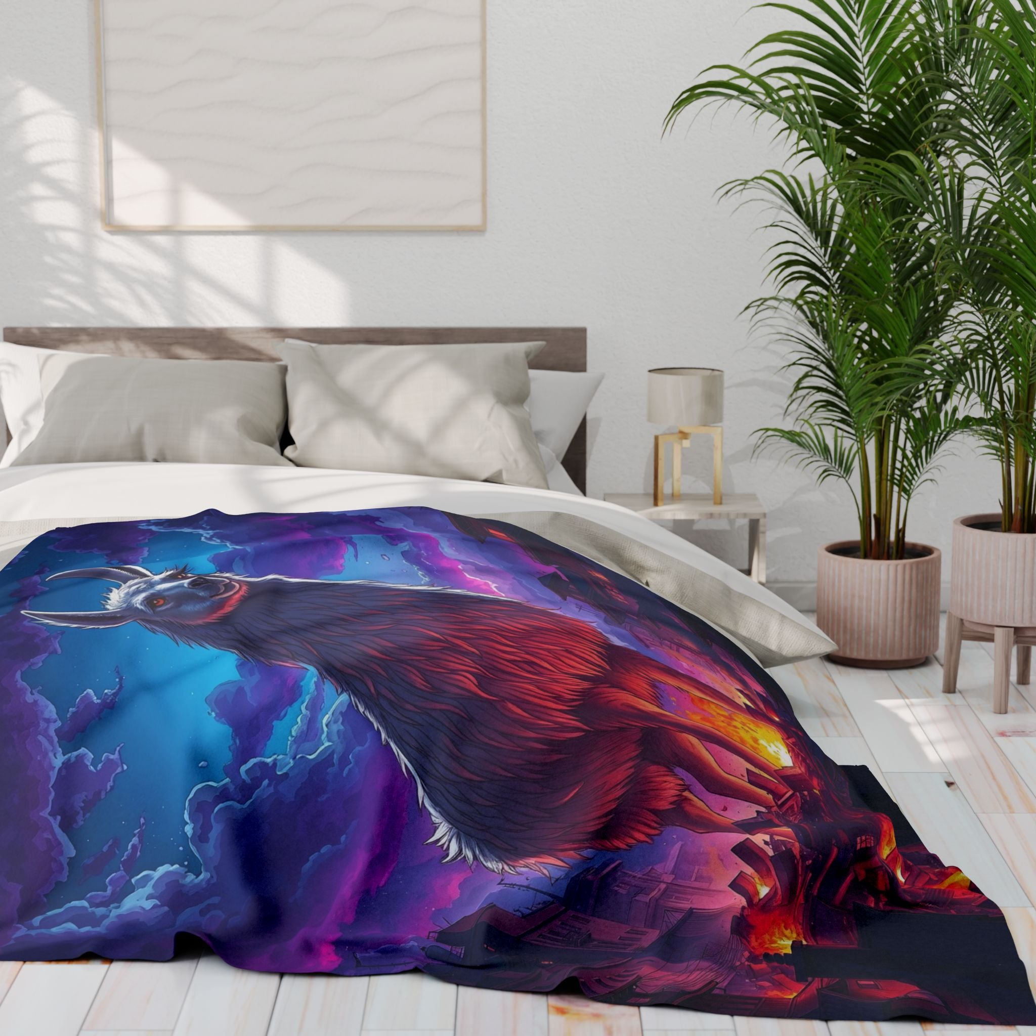 Llamageddon Blanket