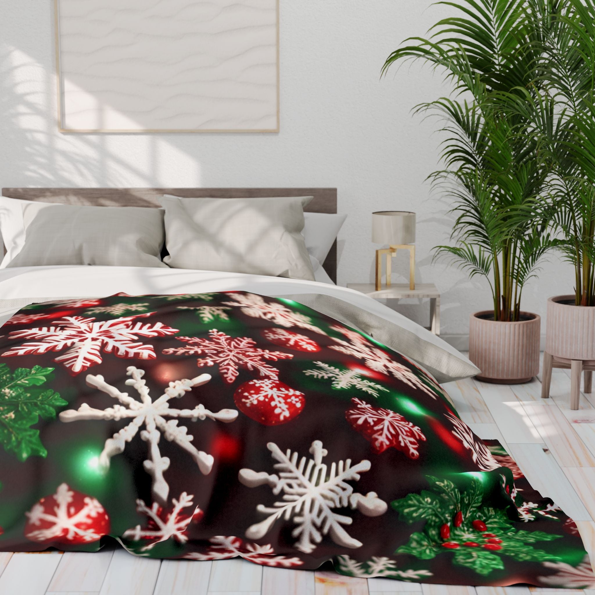 Snowflake Pattern Blanket