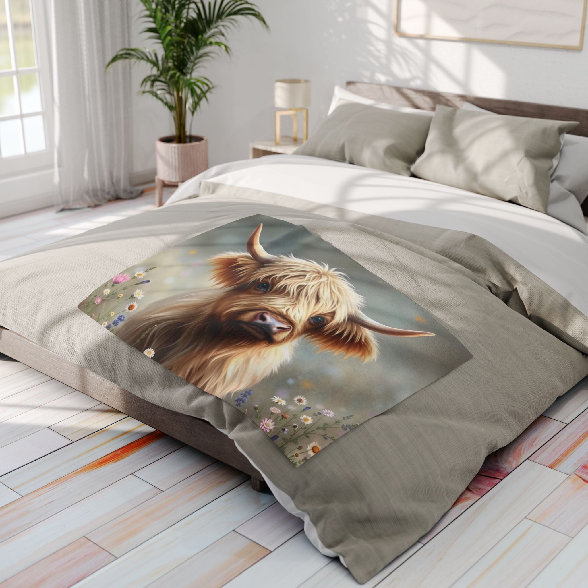 Baby Highland Cow Blanket