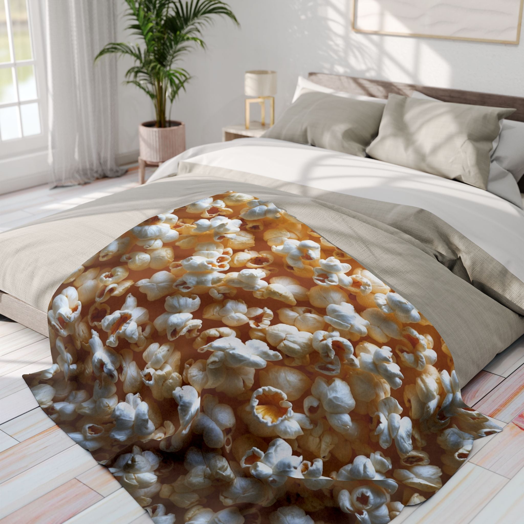 Movie Time Popcorn Blanket