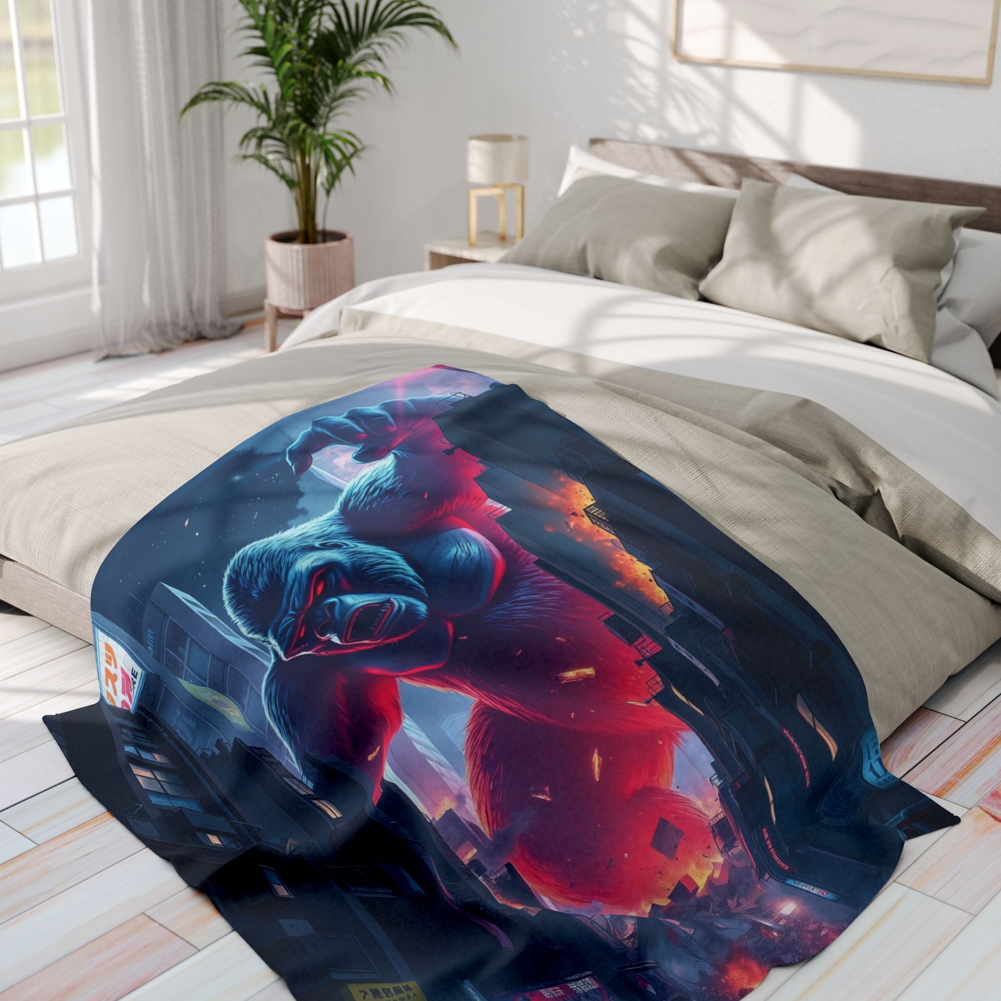 Angry Ape Downtown Blanket