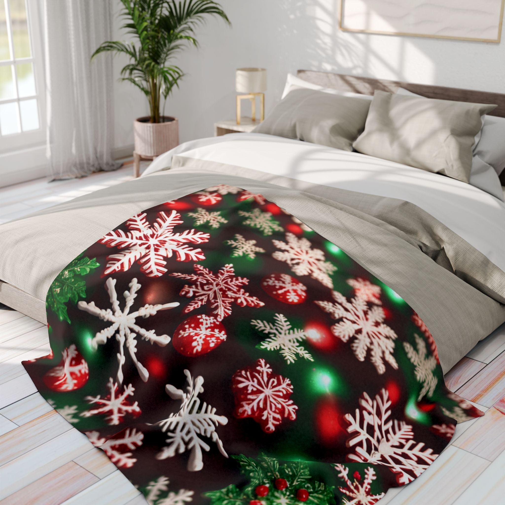 Snowflake Pattern Blanket