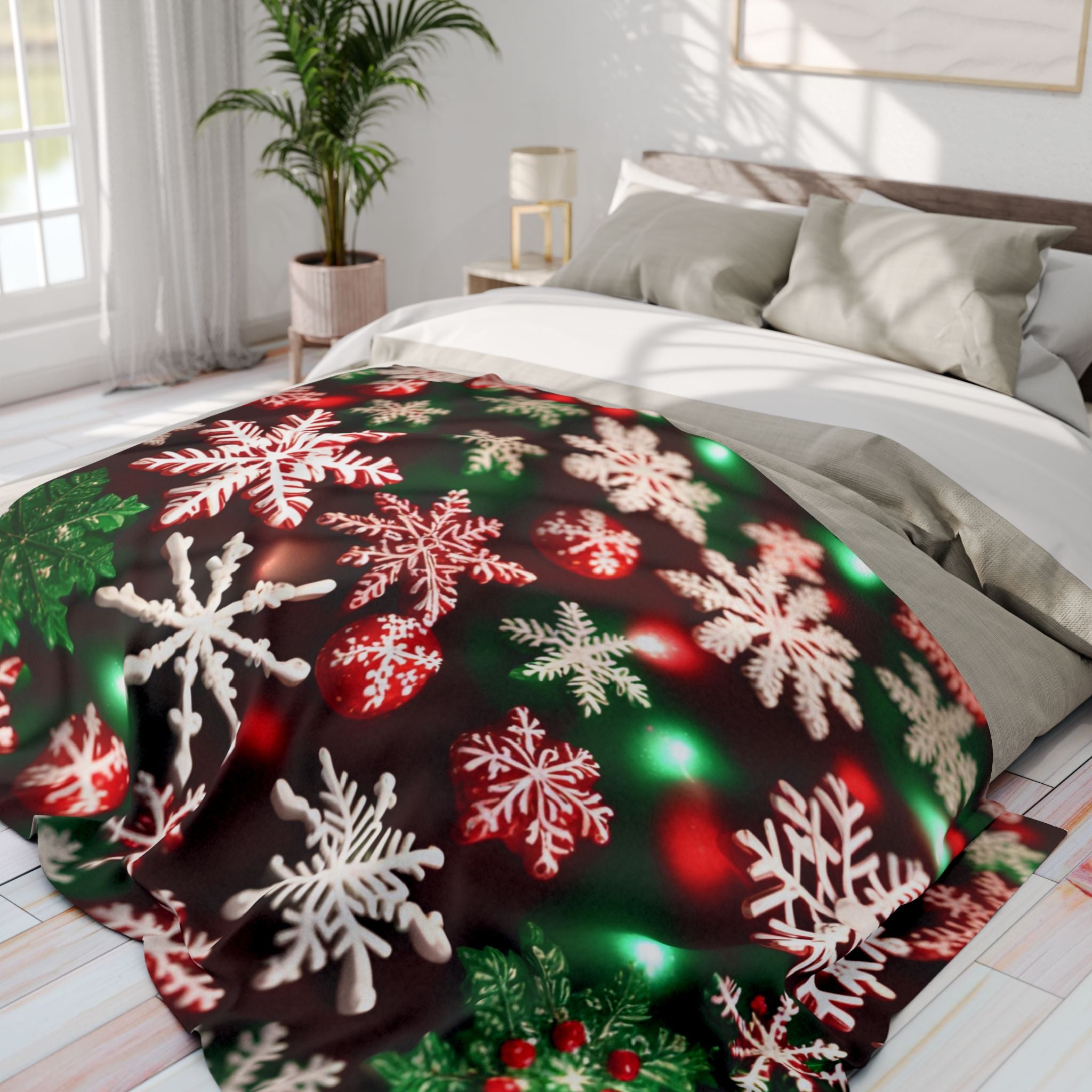 Snowflake Pattern Blanket