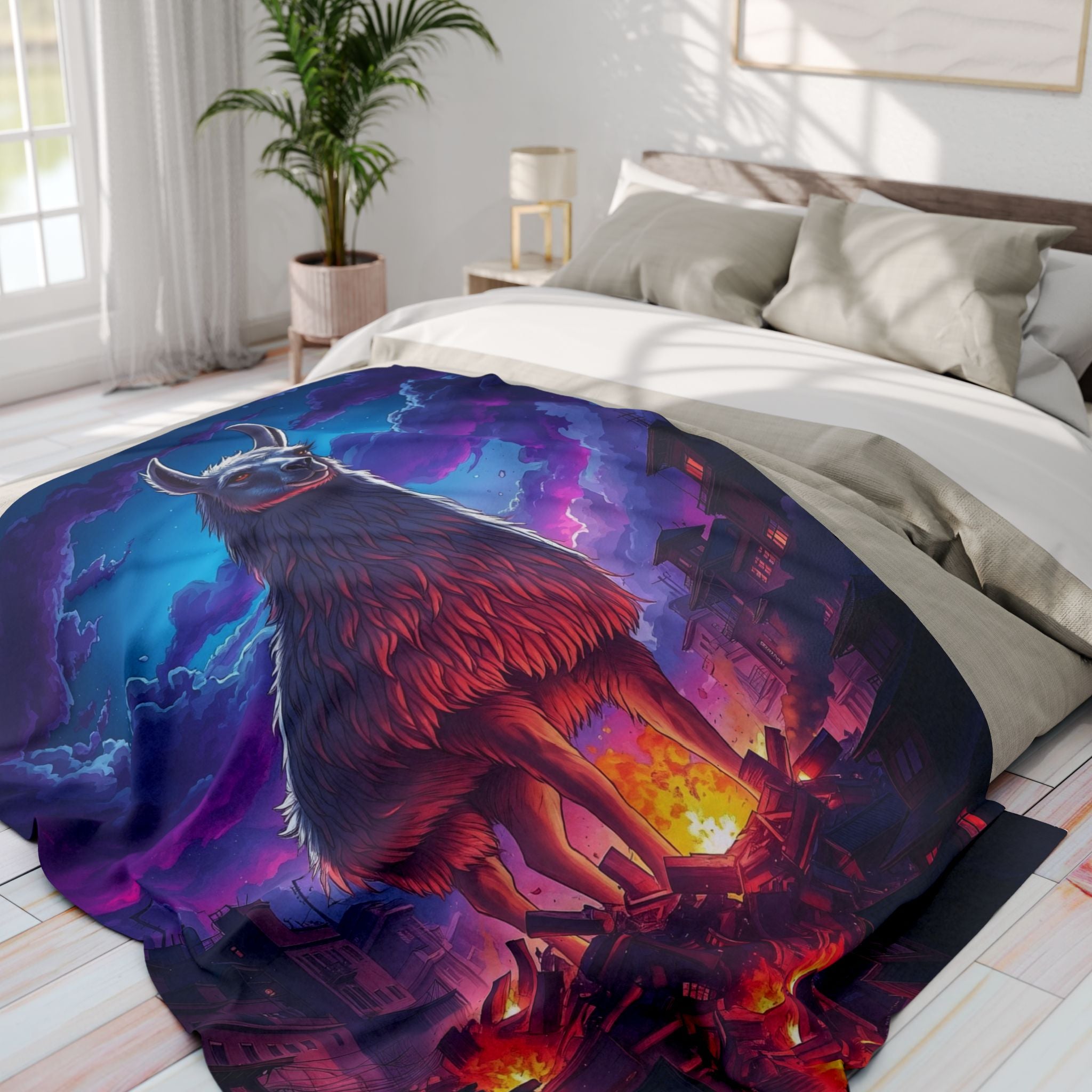 Llamageddon Blanket