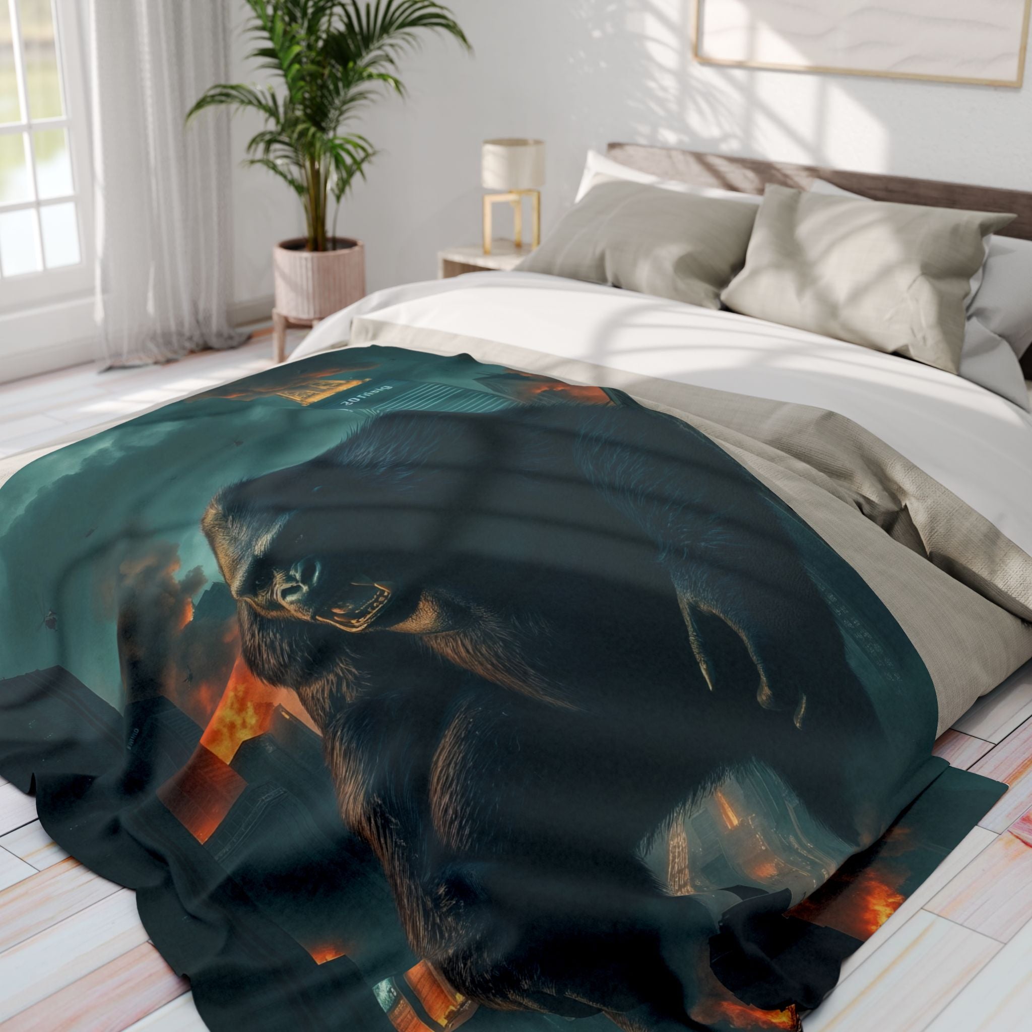 Angry Ape Destroys City