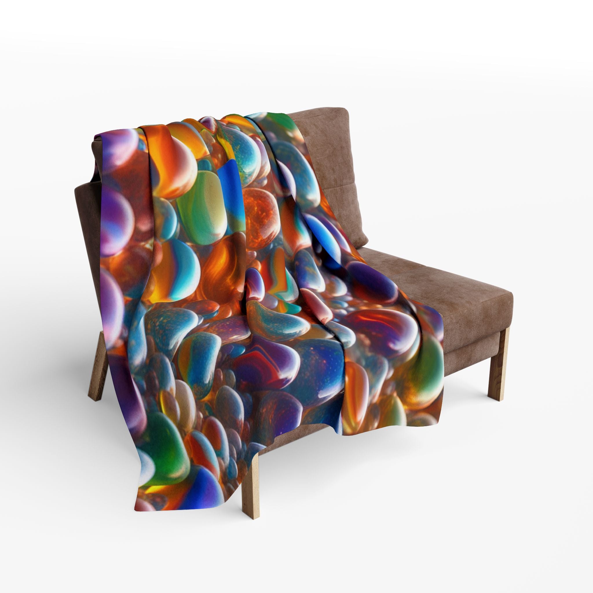 Vibrant Marbles Blanket