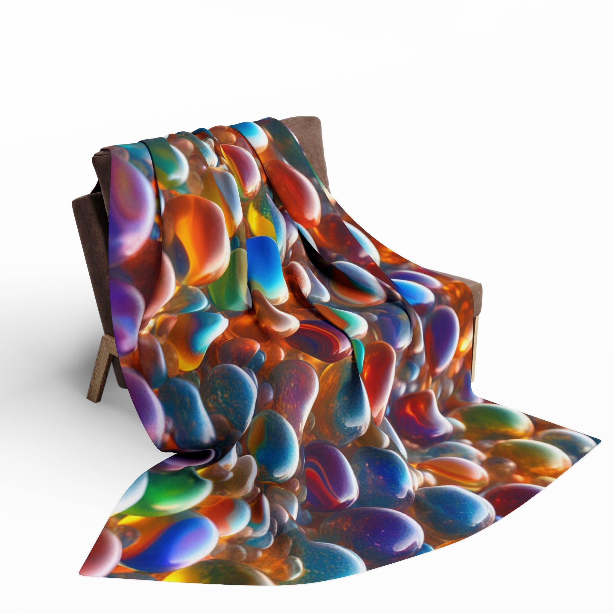 Vibrant Marbles Blanket