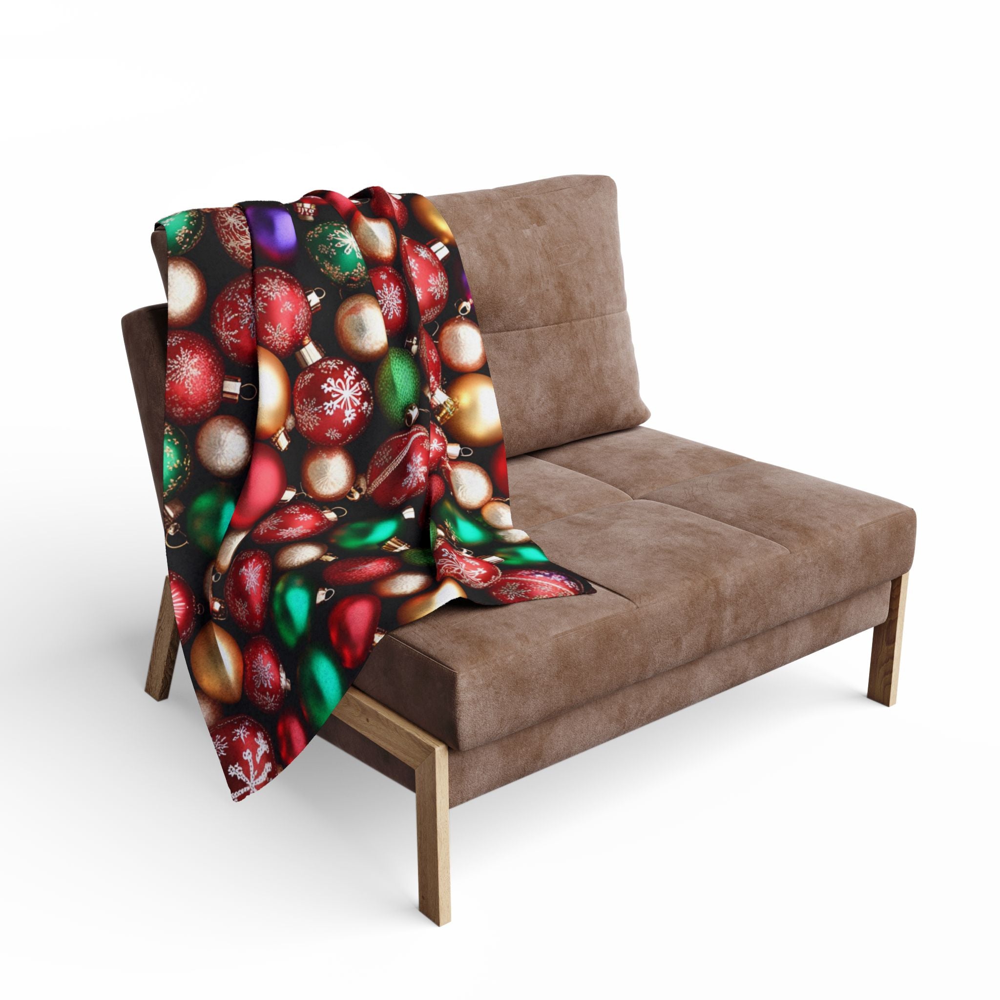 Christmas Baubles Pattern Blanket