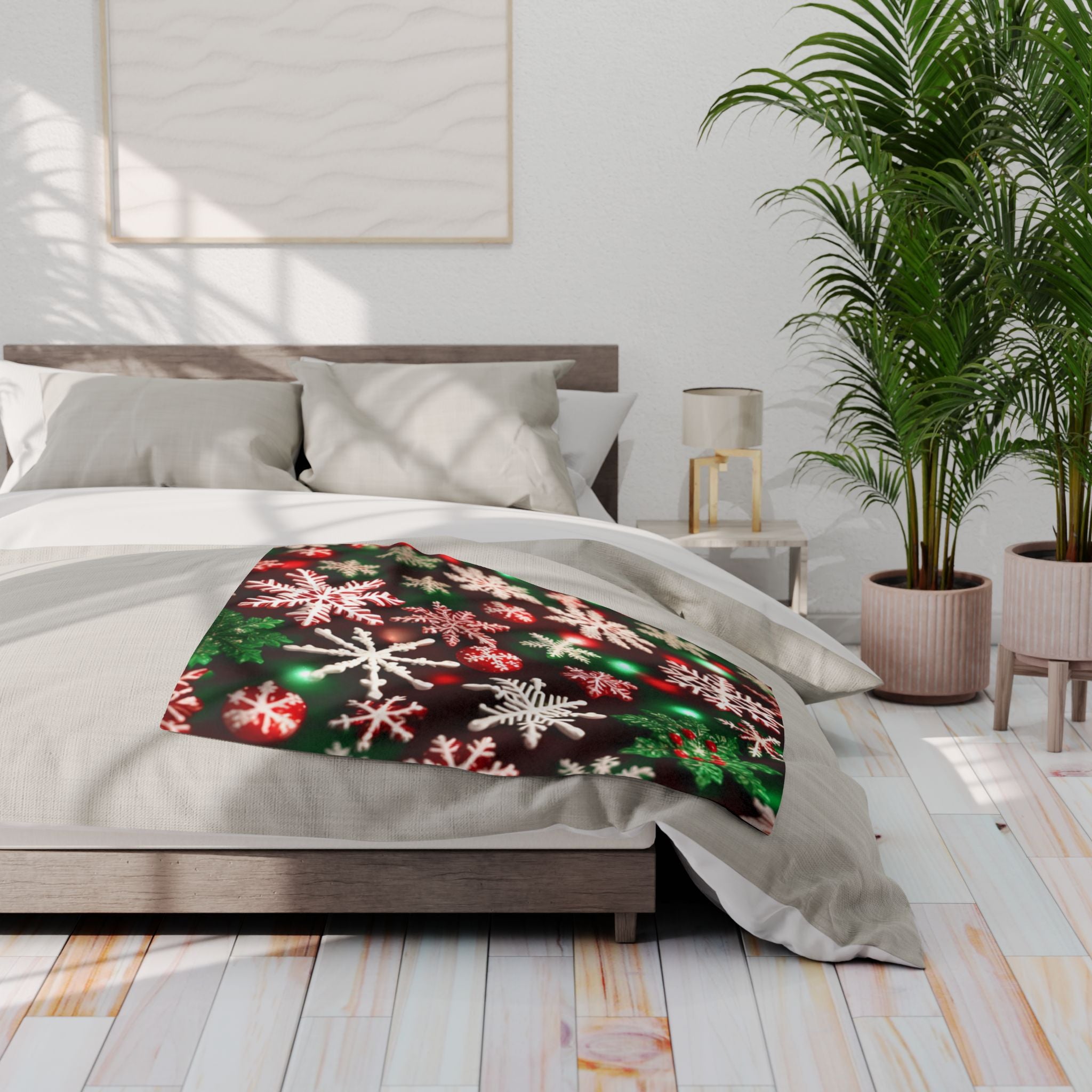 Snowflake Pattern Blanket