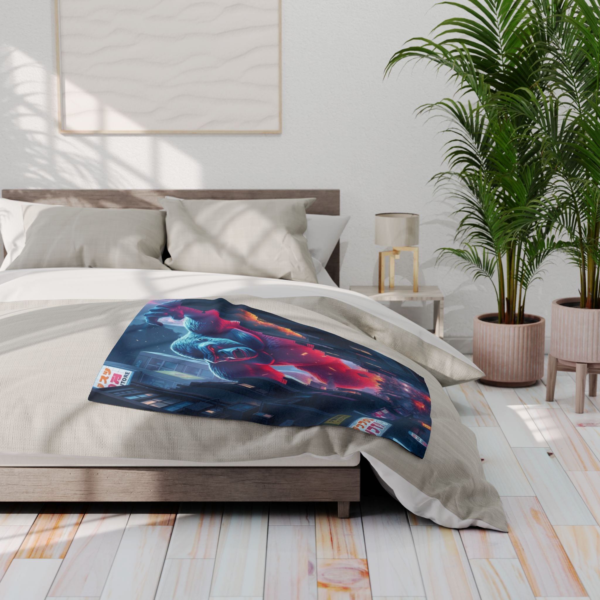 Angry Ape Downtown Blanket
