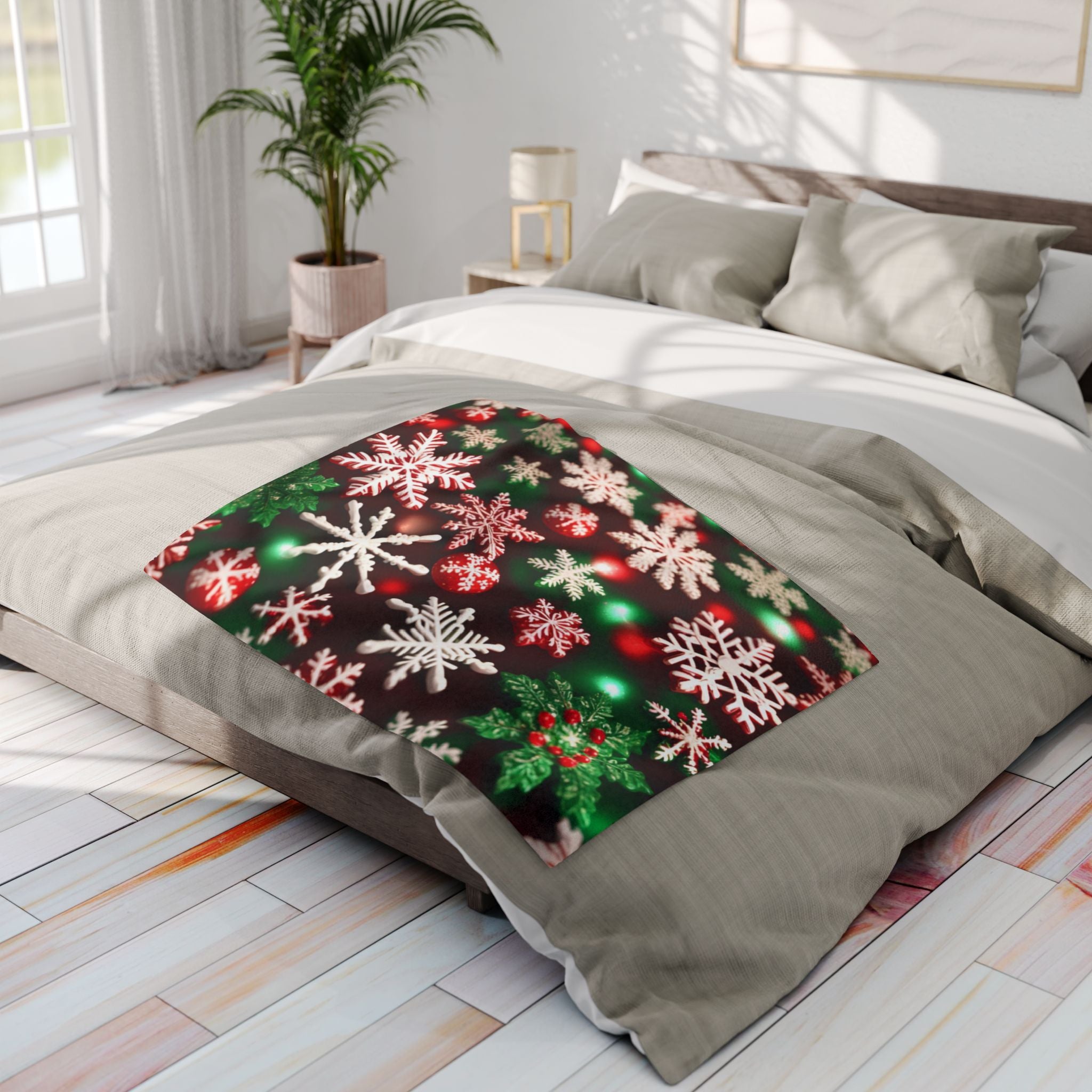 Snowflake Pattern Blanket