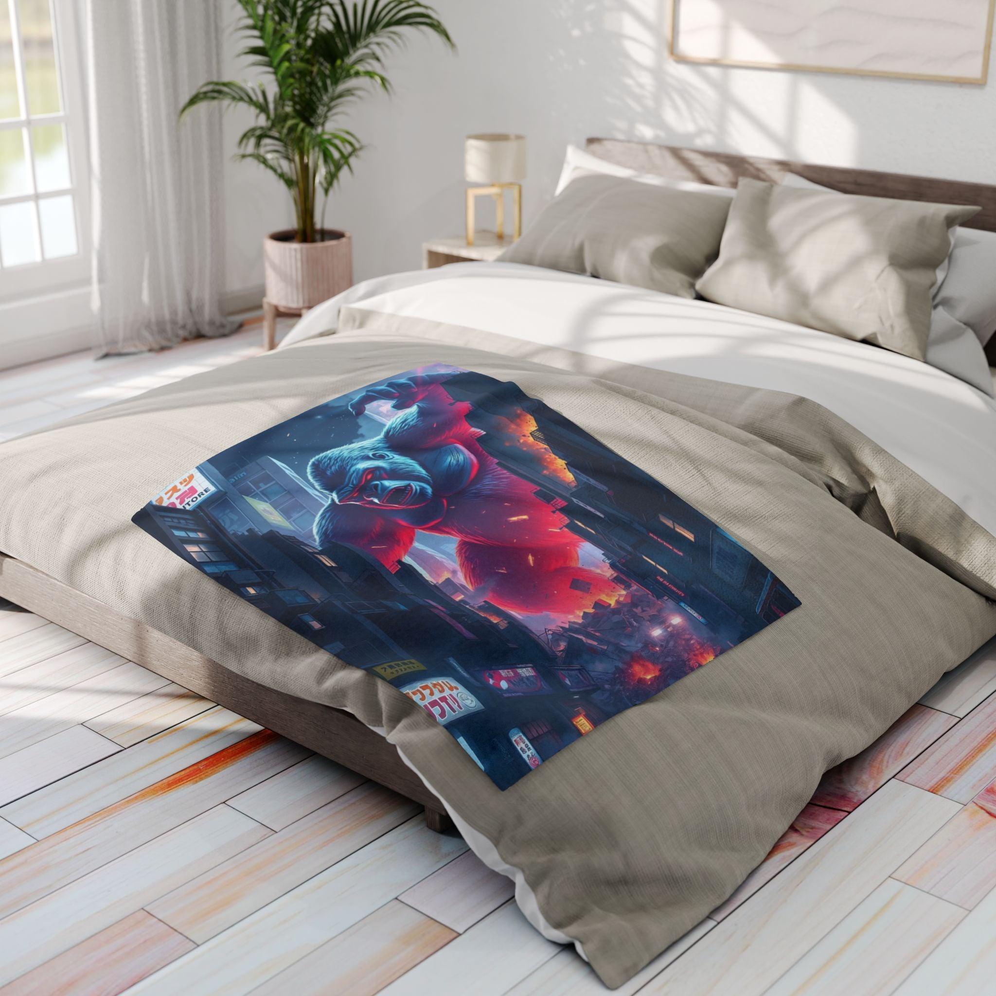 Angry Ape Downtown Blanket