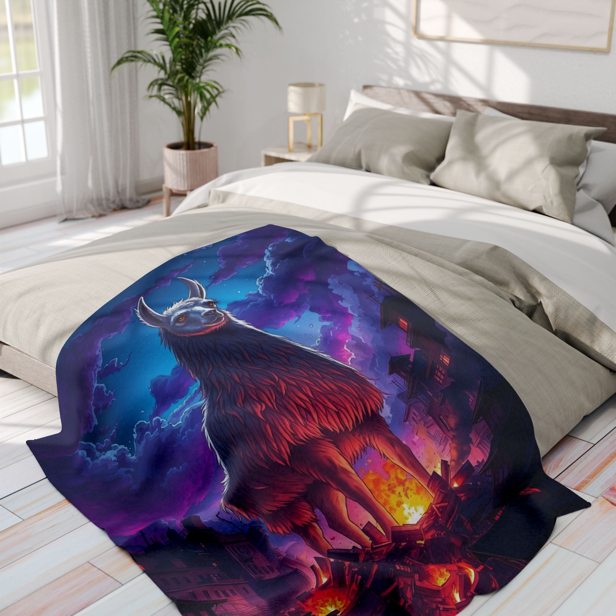 Llamageddon Blanket