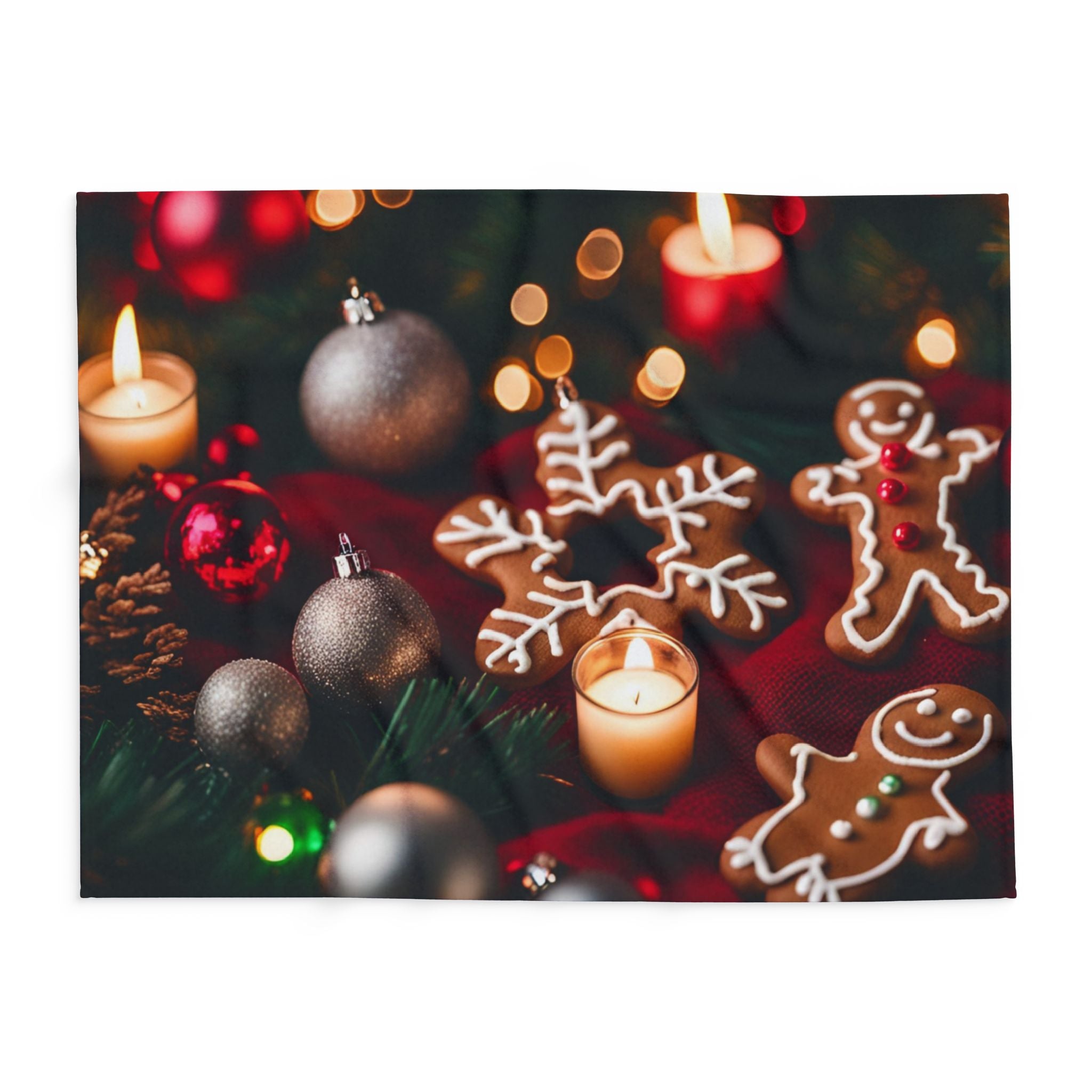 Festive Gingerbread Blanket
