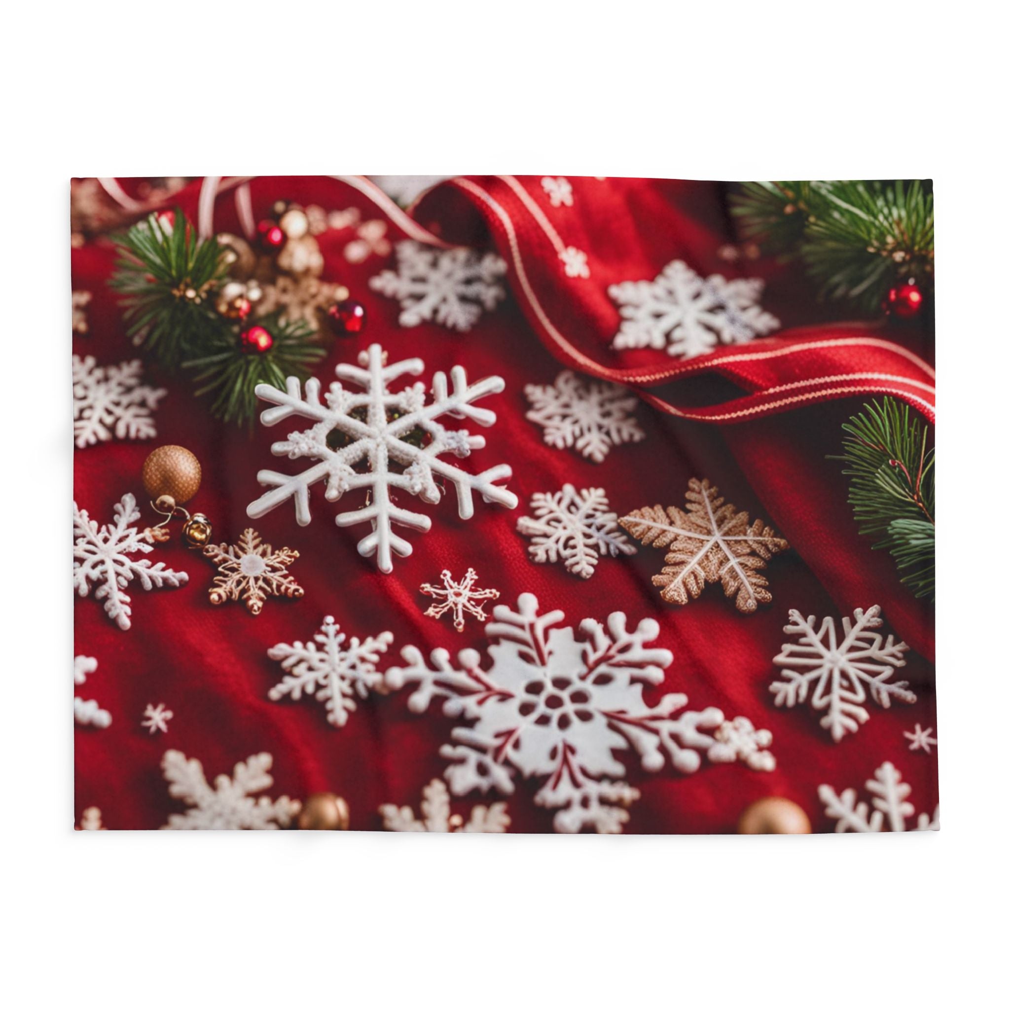 Cosy Snowkflake Winter Blanket