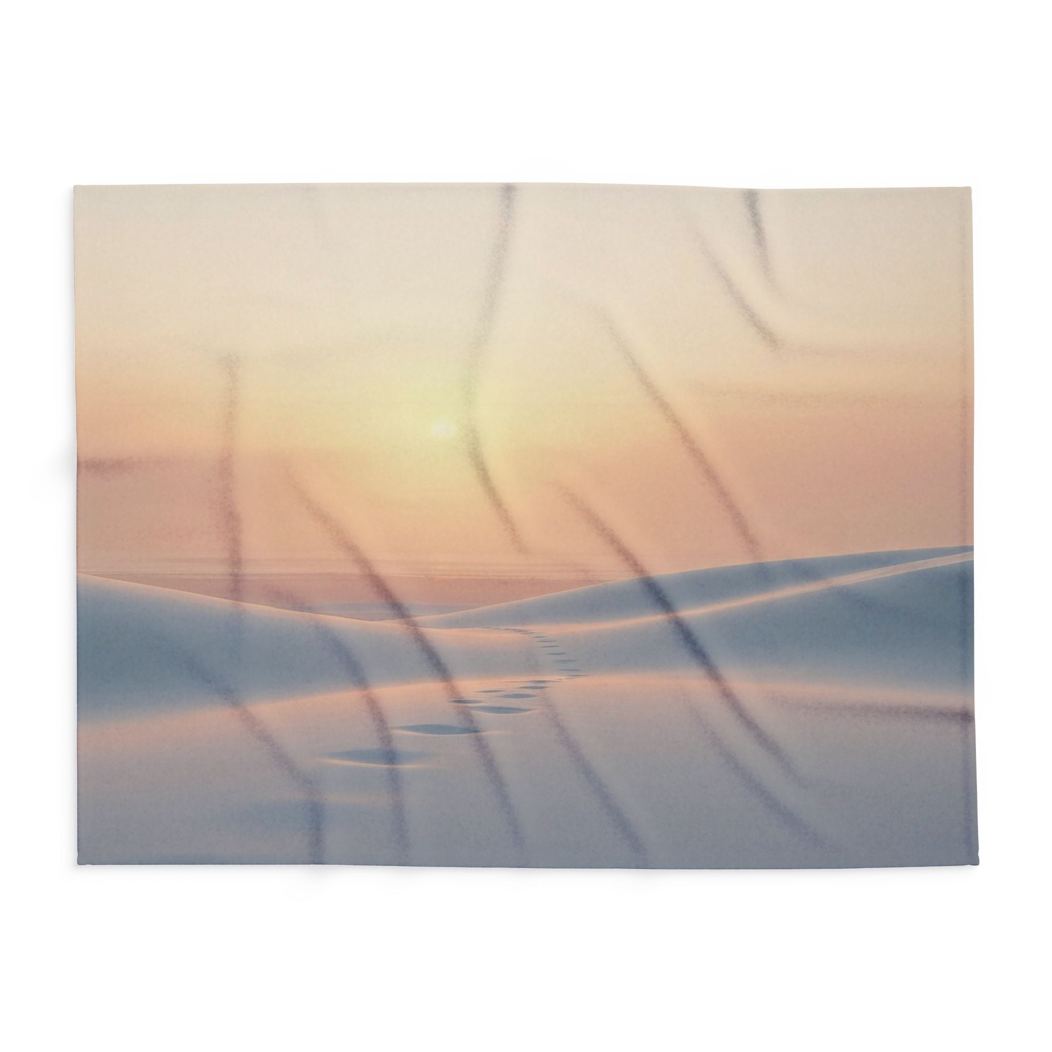 Tranquil White Sand Beach Blanket
